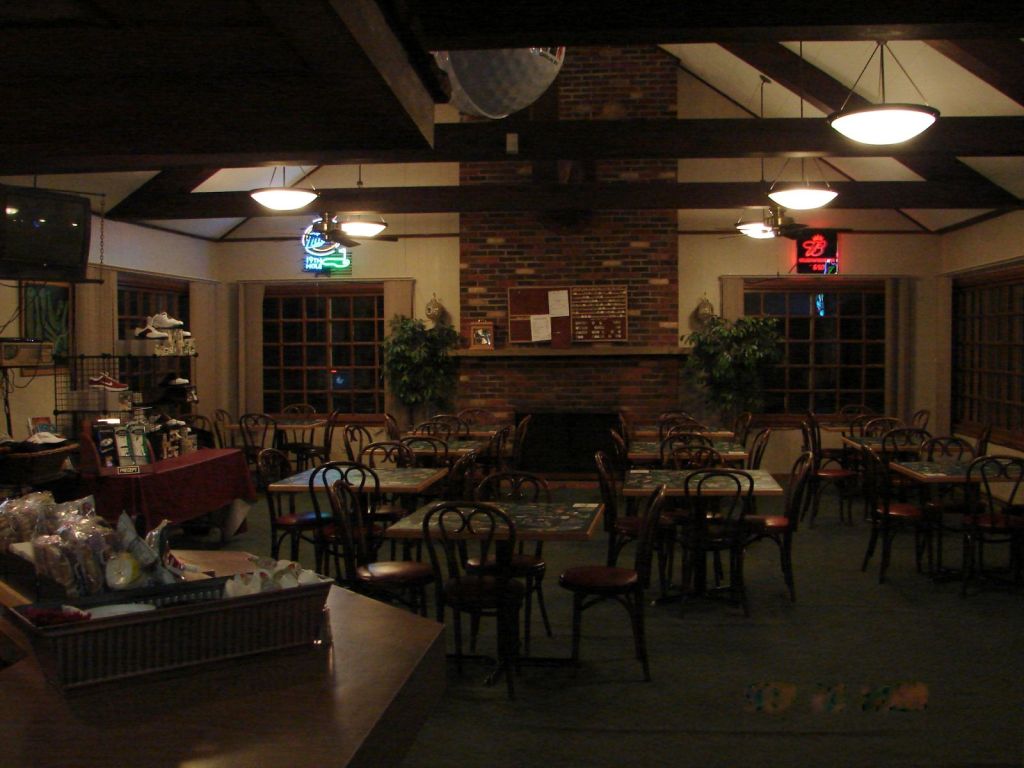 view of the snack bar inside the clubhhouse